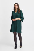 Robe Heba Vert Forêt Fransa