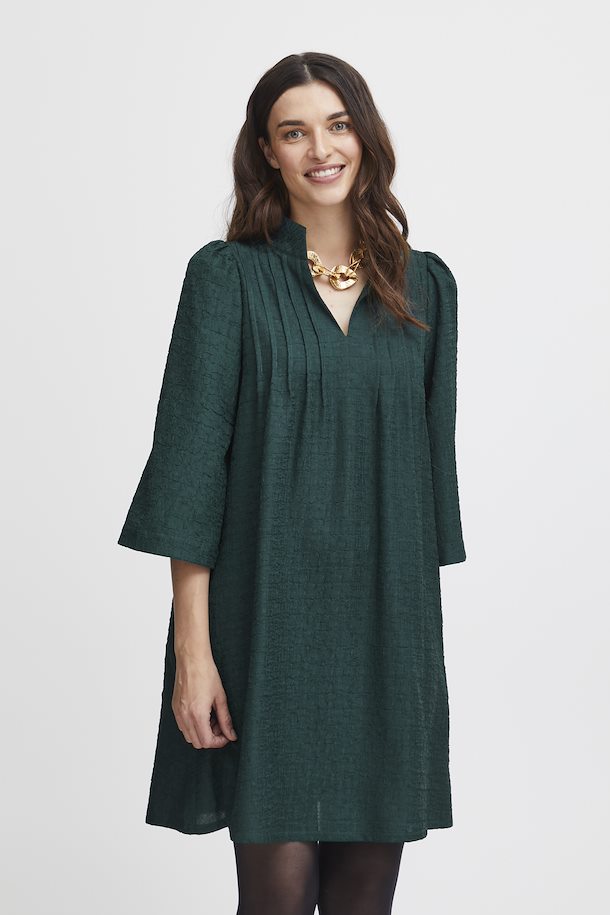 Robe Heba Vert Forêt Fransa
