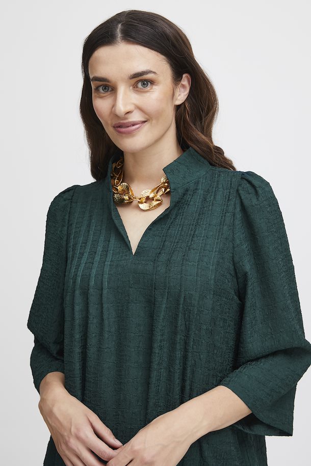 Robe Heba Vert Forêt Fransa