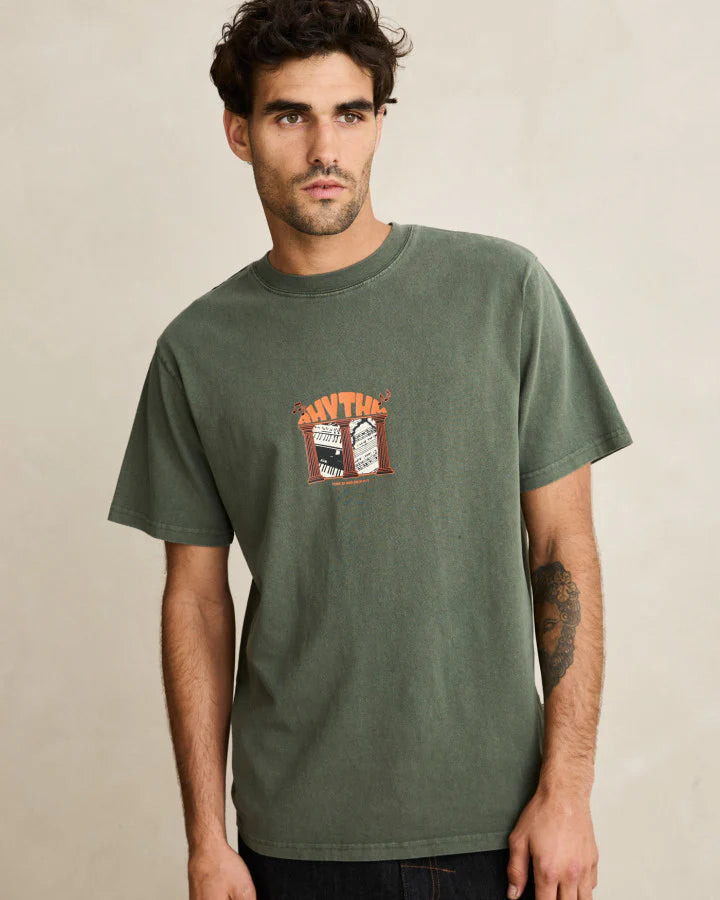 T-Shirt Portico Vintage Vert Rhythm