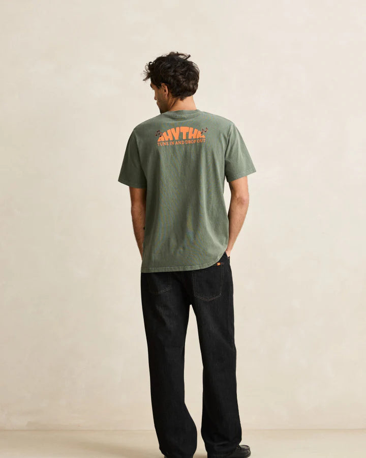 T-Shirt Portico Vintage Vert Rhythm