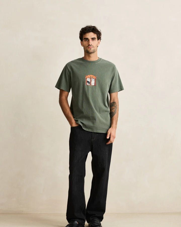 T-Shirt Portico Vintage Vert Rhythm