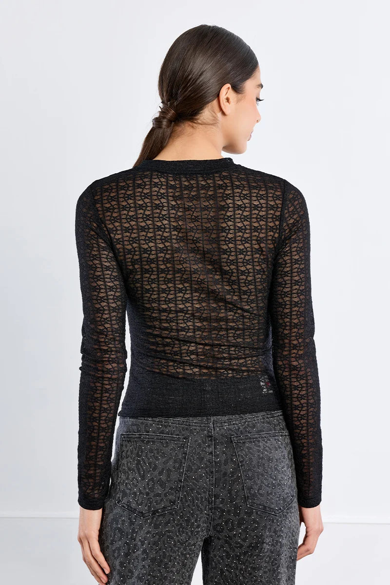 Haut Barcelone Noir Lili Sidonio