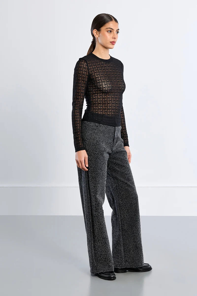 Haut Barcelone Noir Lili Sidonio