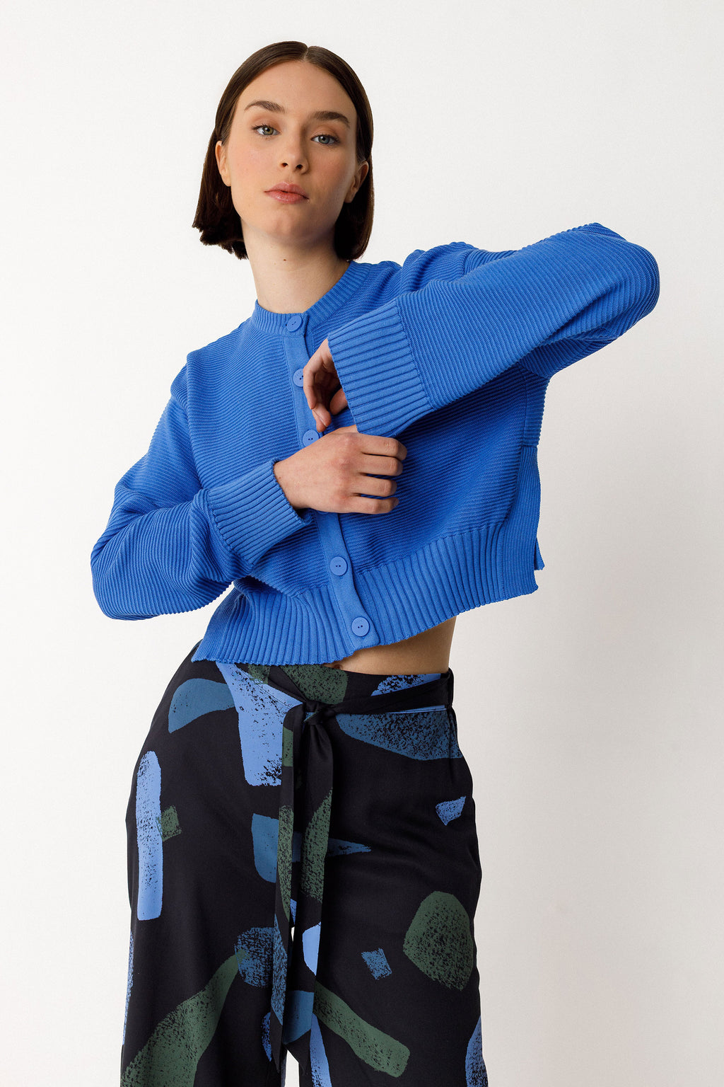 Cardigan Belene Bleu SKFK