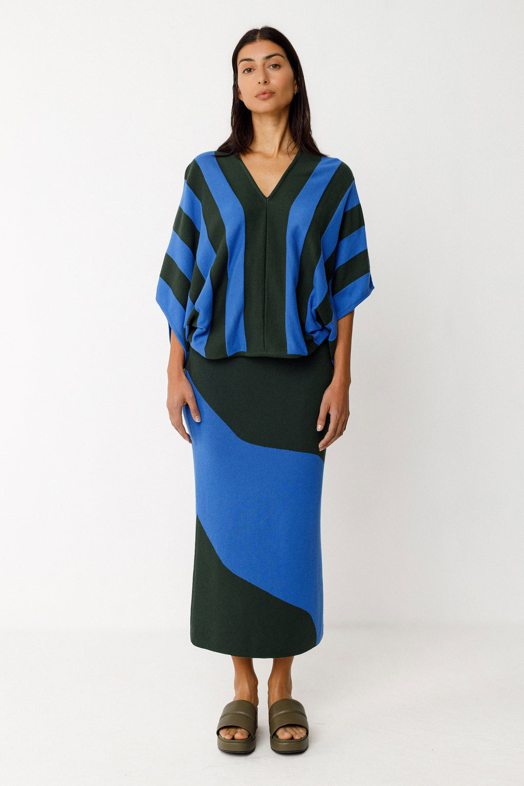 Haut Hera Bleu & Vert SKFK