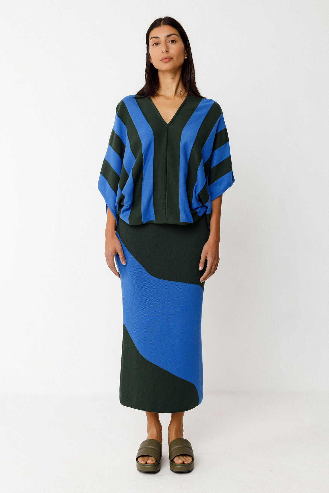 Haut Hera Bleu & Vert SKFK