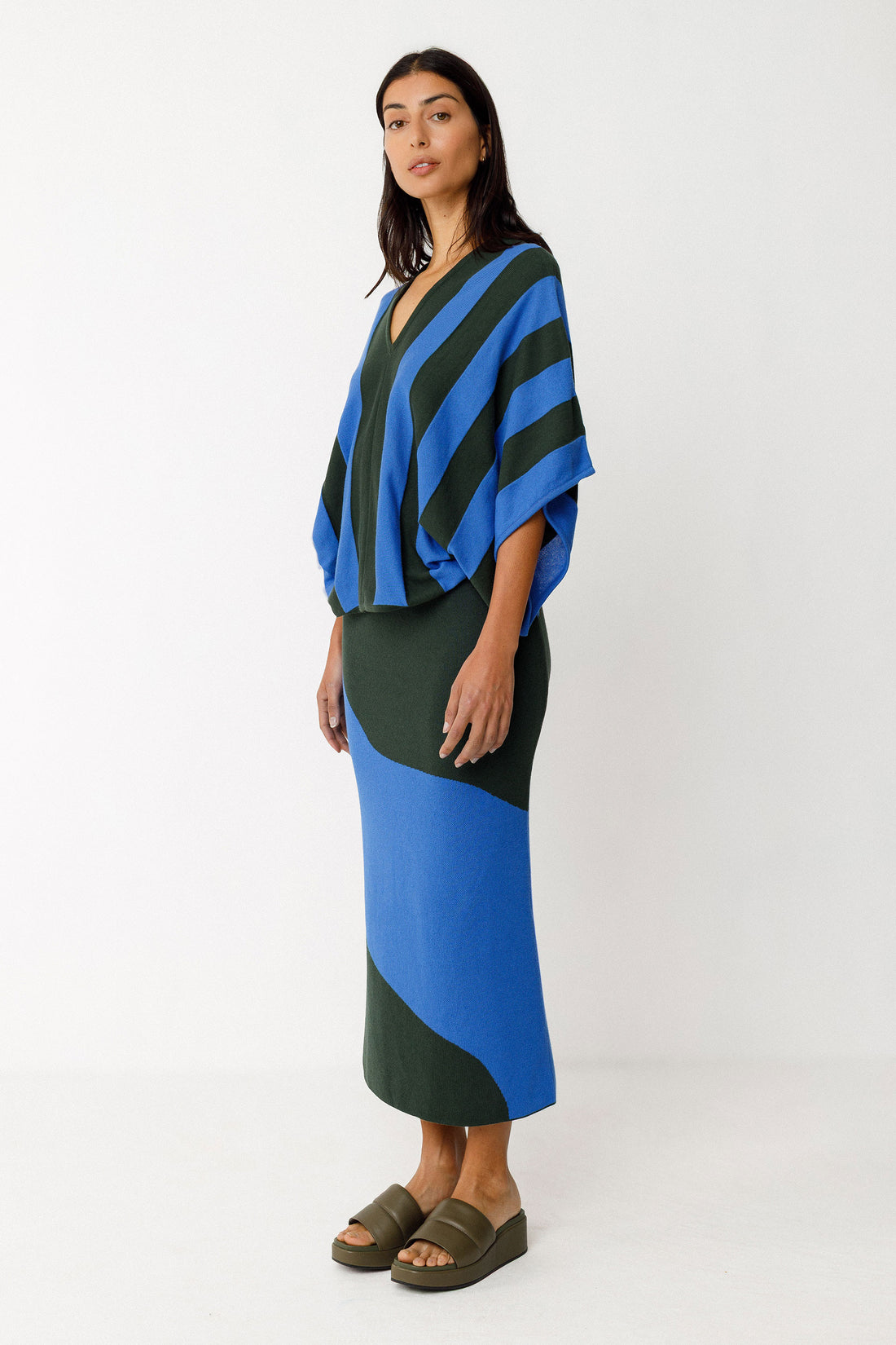 Haut Hera Bleu & Vert SKFK