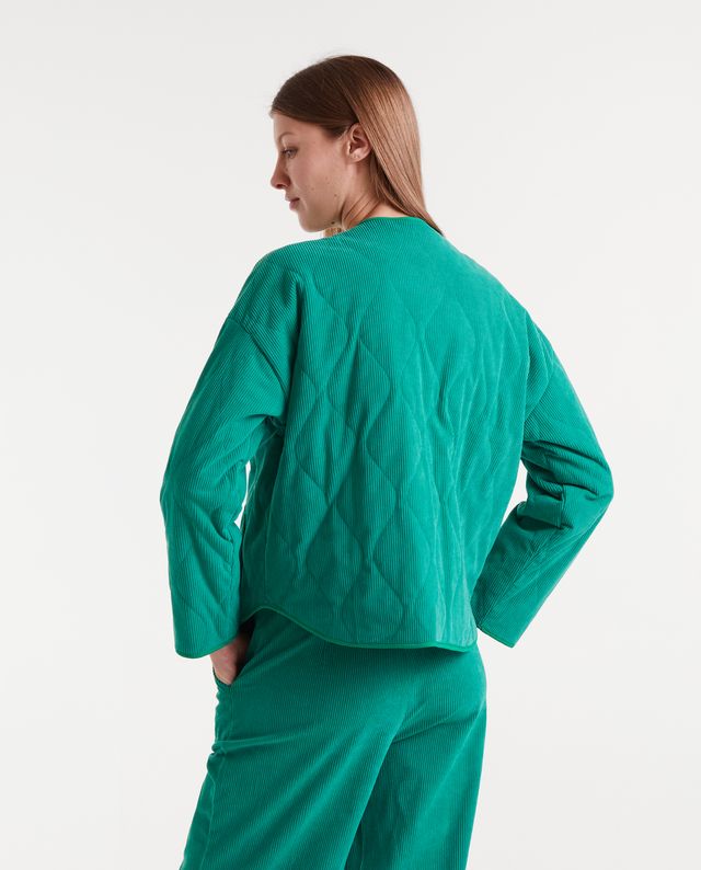 Jacket Brina Corduroy Vert Compania Fantastica