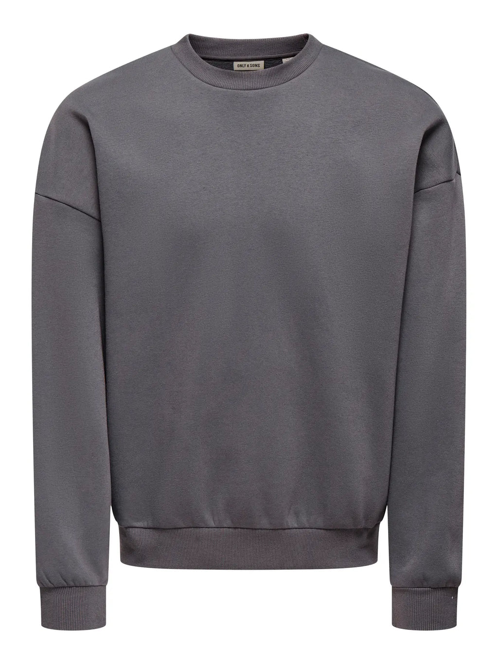 Only & Sons Ceres Oversize Crew Neck Sweatshirt Asphalt