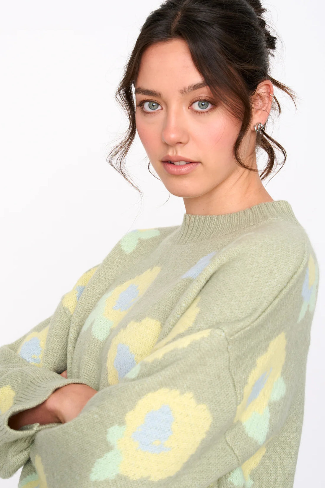 Pull Muster Vert 24 Colours