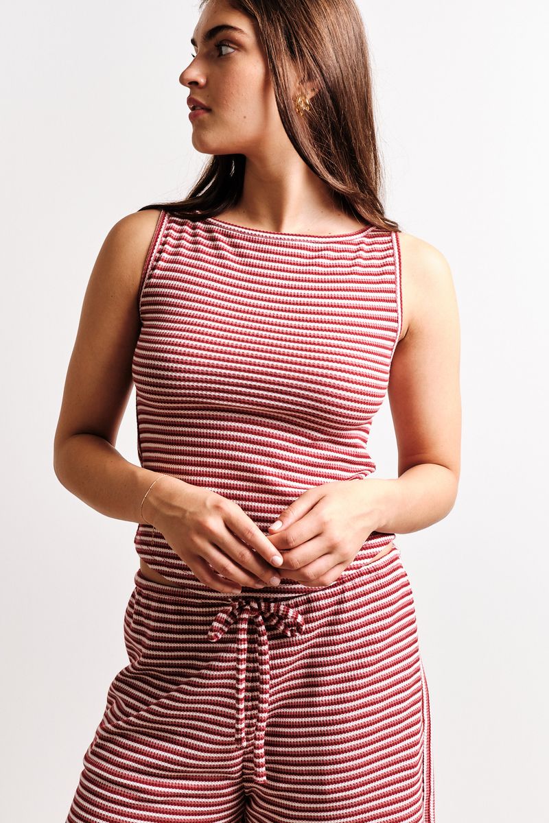 Sienna Red Kuwalla Tee Camisole