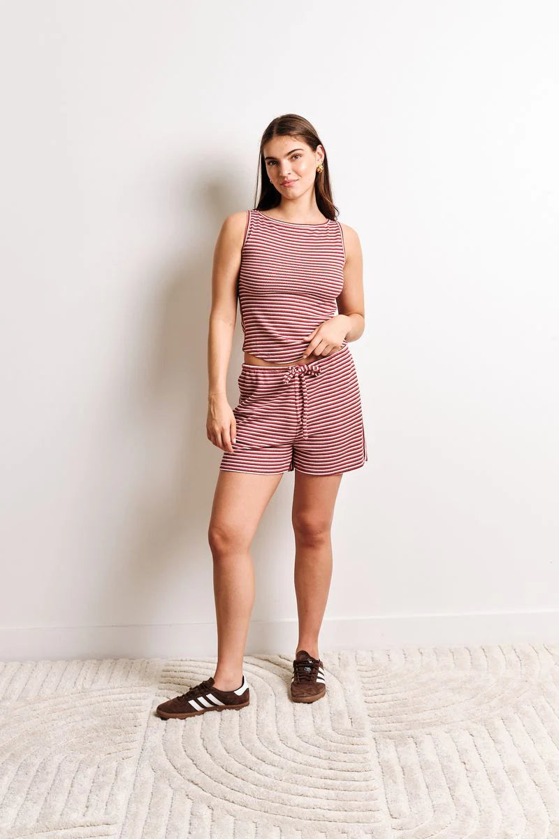 Sienna Red Kuwalla Tee Camisole