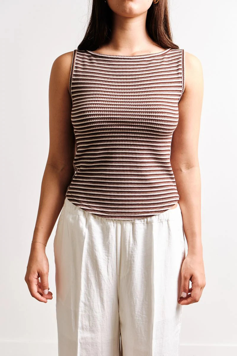 Kuwalla Tee Sienna Brown Tank Top