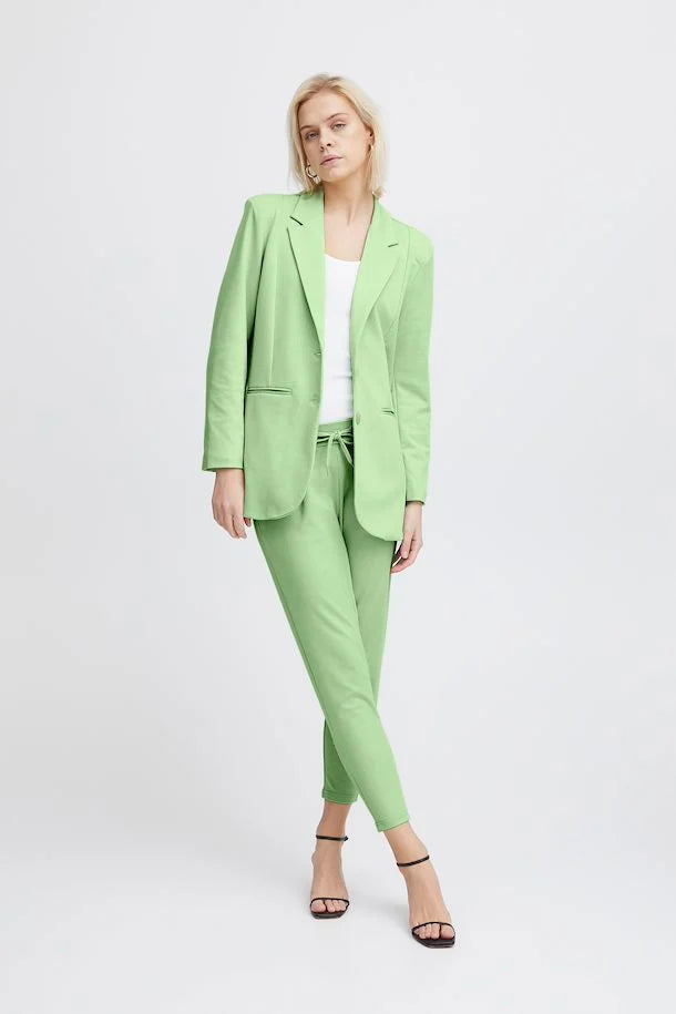 Ichi Kate Oversized Sprucestone Blazer