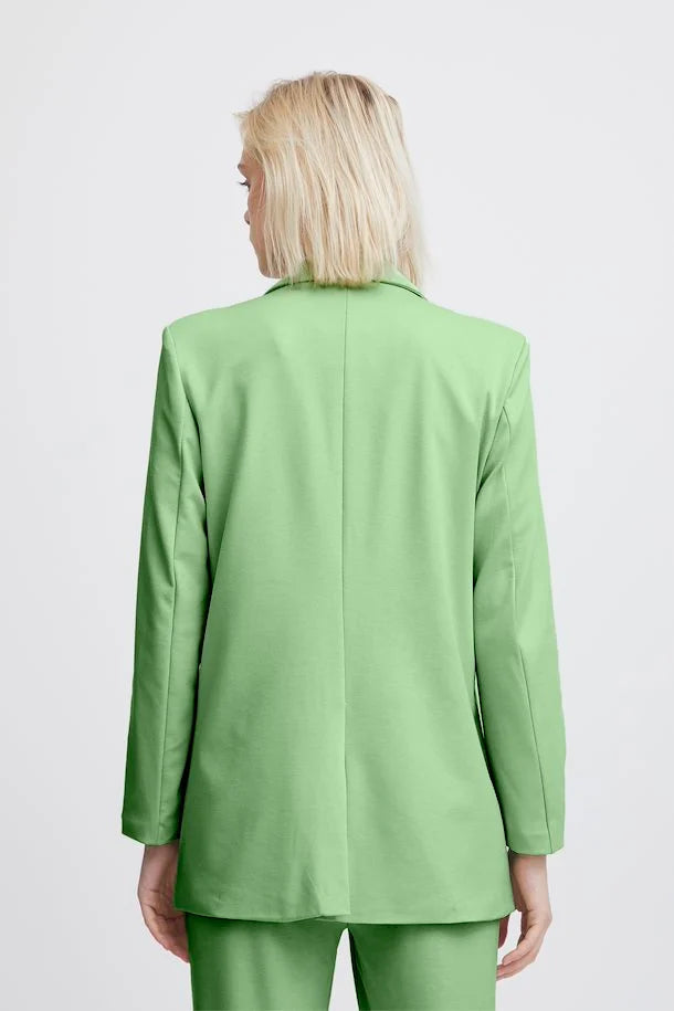 Ichi Kate Oversized Sprucestone Blazer