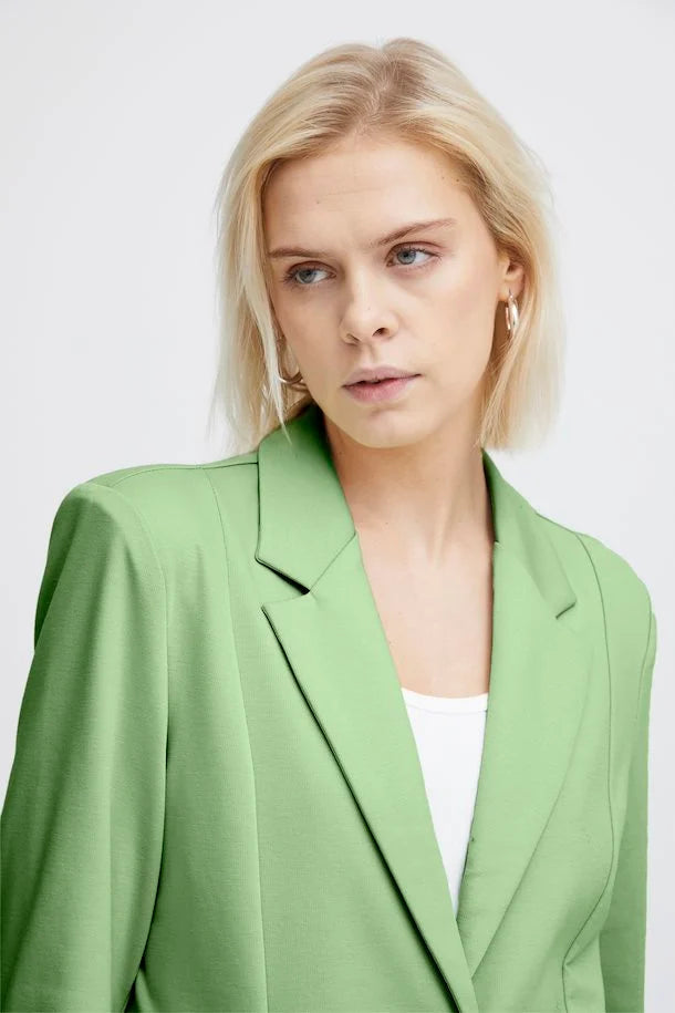 Ichi Kate Oversized Sprucestone Blazer