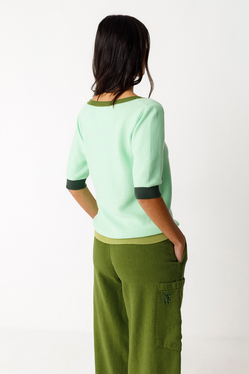 Top Lary Light Green SKFK