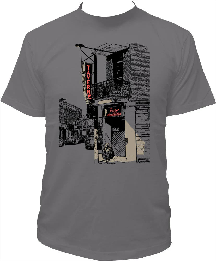 T-Shirt Taverne Gris Tresnormal