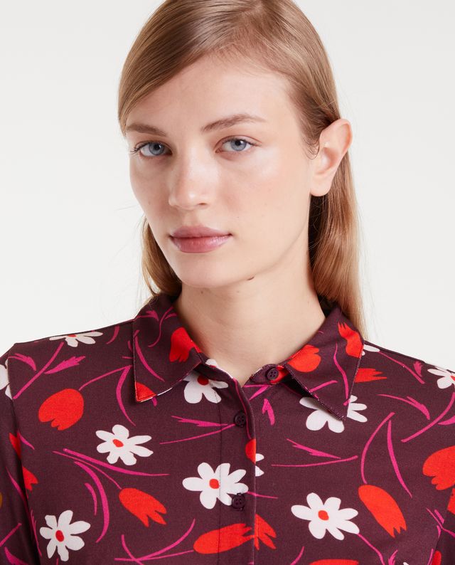 Chemise Tullas Aubergine Compania Fantastica