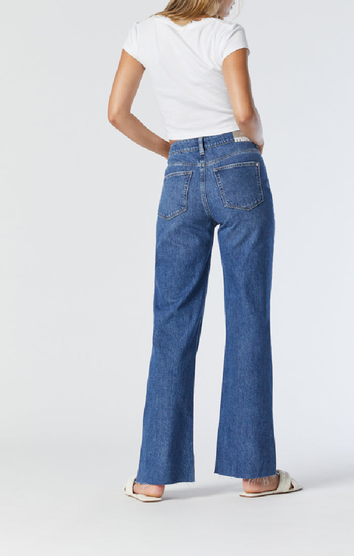 Victoria Mid Organic Blue Mavi Jeans