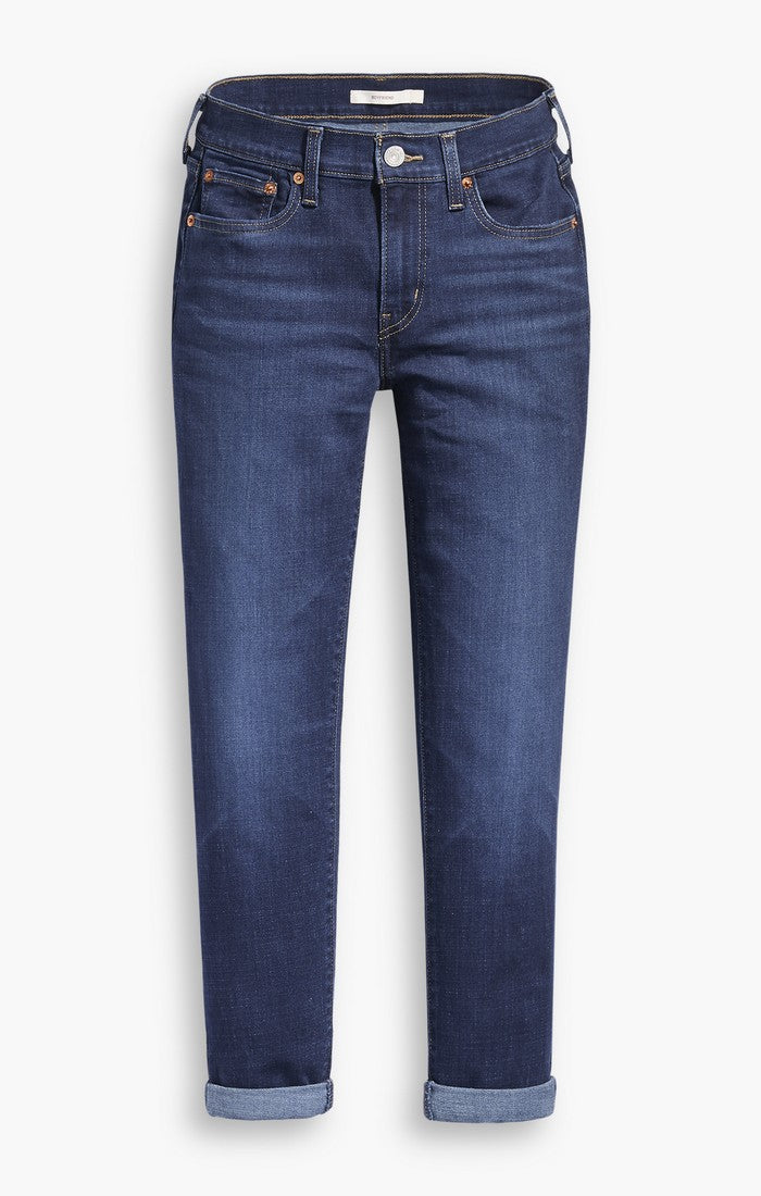 Jeans Mid Rise Boyfriend Cobalt Layer Levi's