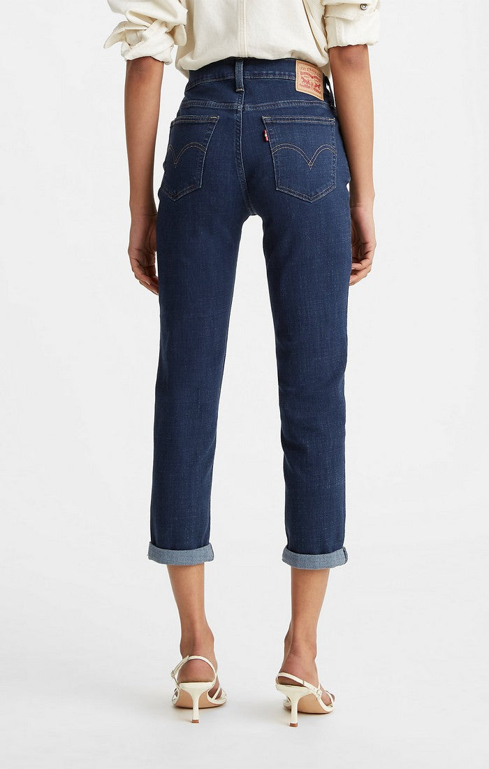 Jeans Mid Rise Boyfriend Cobalt Layer Levi's