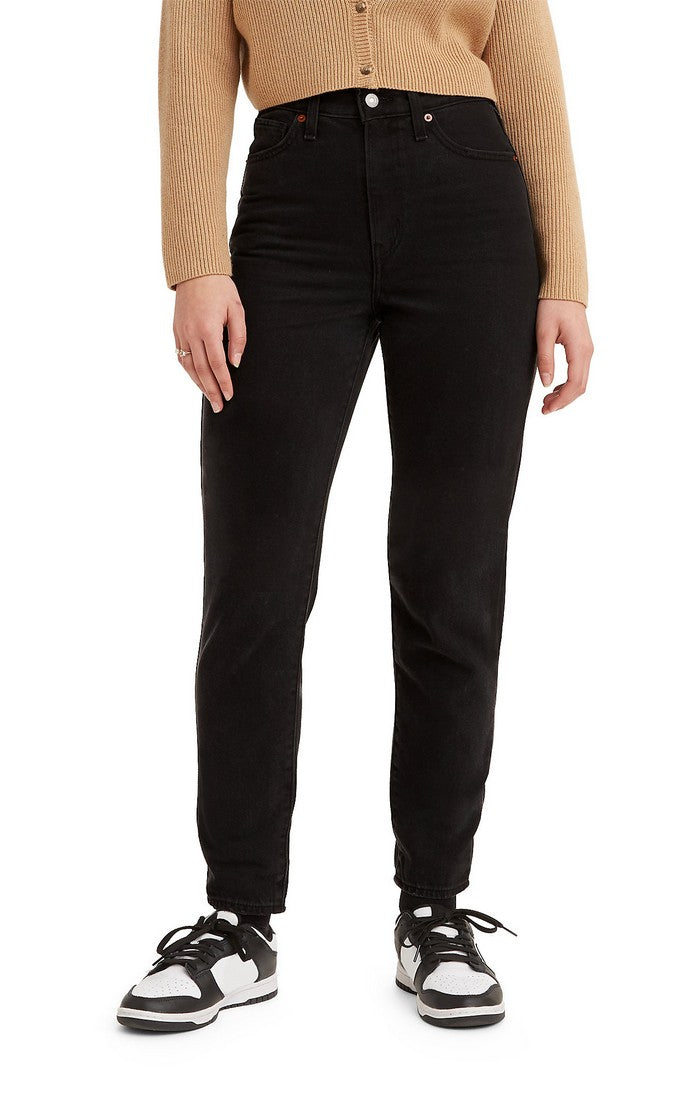 Jeans High Waisted Mom Flash Black Levi's