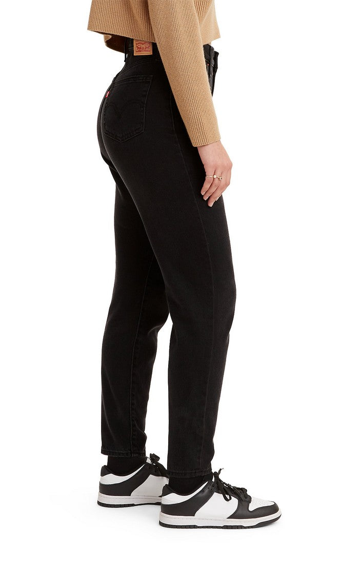 Jeans High Waisted Mom Flash Black Levi's