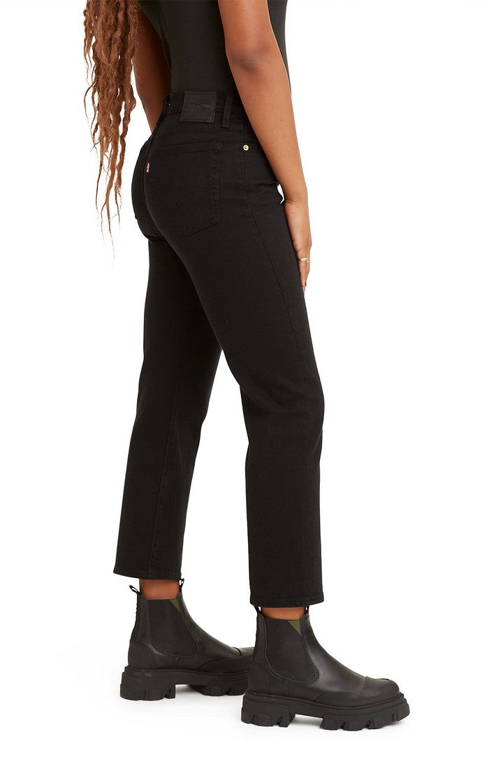 Jeans Wedgie Droit Black Sprout Levi's