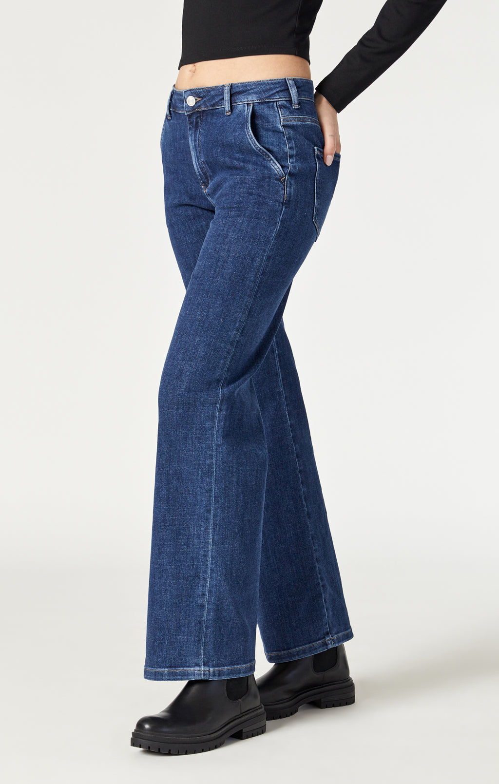 Mavi Jeans Miracle Dark Feather Blue Jeans
