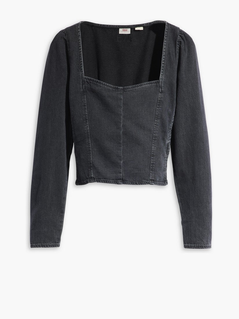 Ophelia Corset Top Blouse Letter From The Editor 2 Levi's