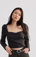 Ophelia Corset Top Blouse Letter From The Editor 2 Levi's