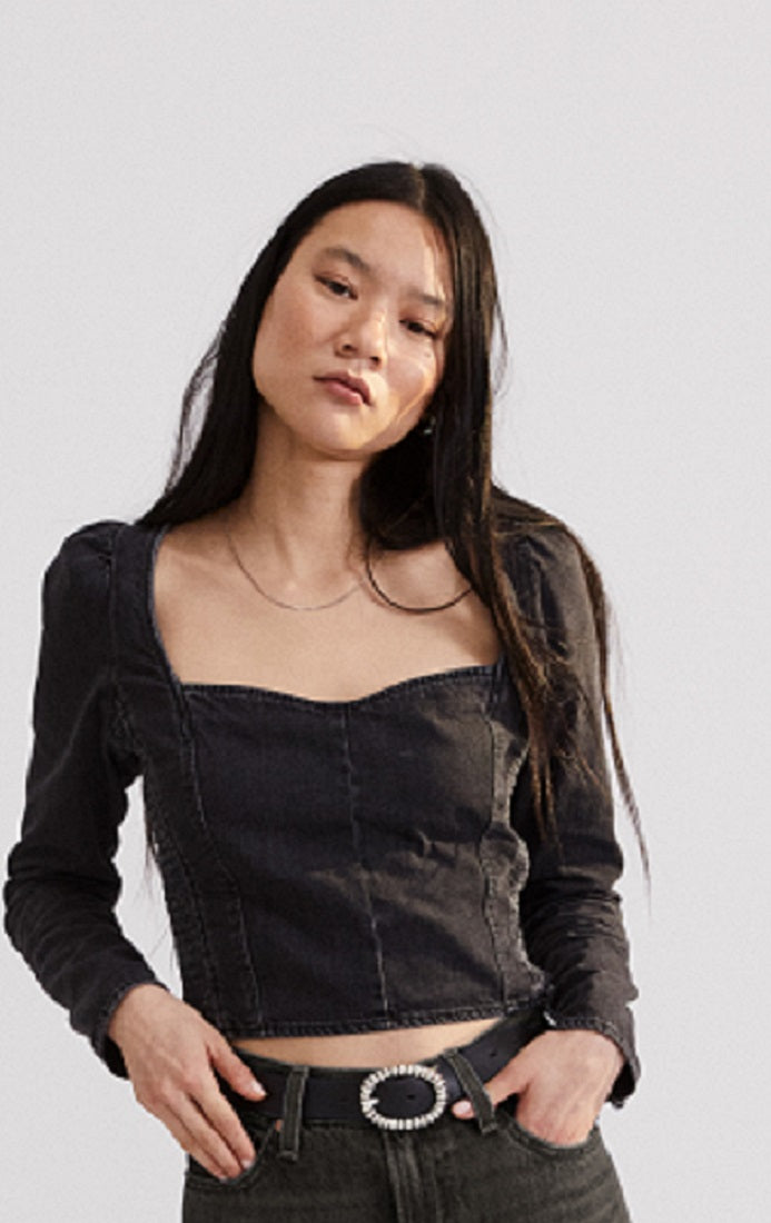Ophelia Corset Top Blouse Letter From The Editor 2 Levi's