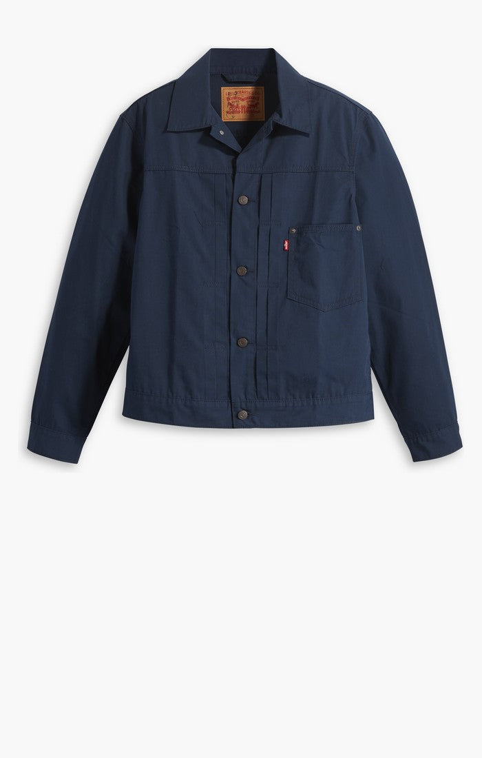 Levi's trucker jacket sale navy blazer