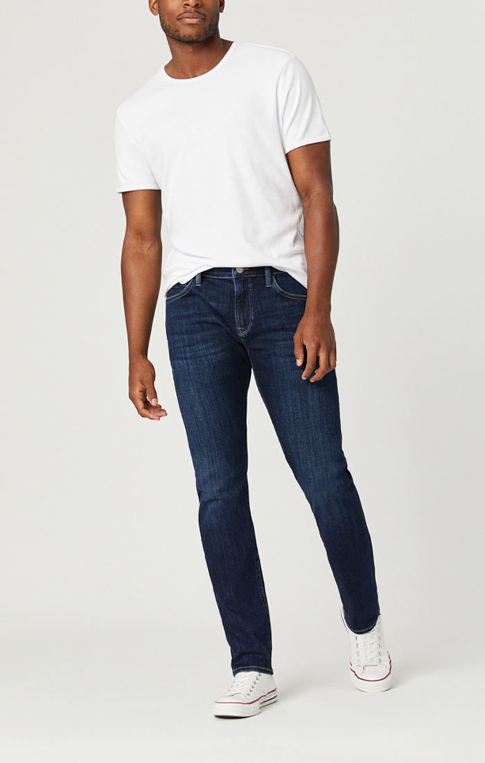 Jeans Jake Deep Feather Blue Mavi Jeans