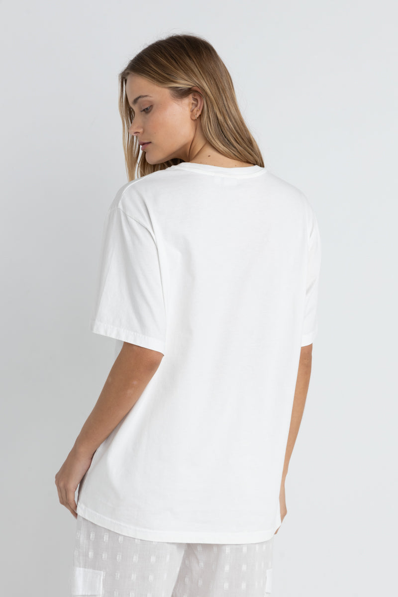 T-Shirt Paradise Found Blanc Rhythm
