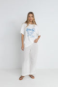 T-Shirt Paradise Found White Rhythm