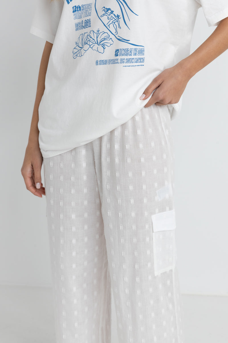 T-Shirt Paradise Found White Rhythm