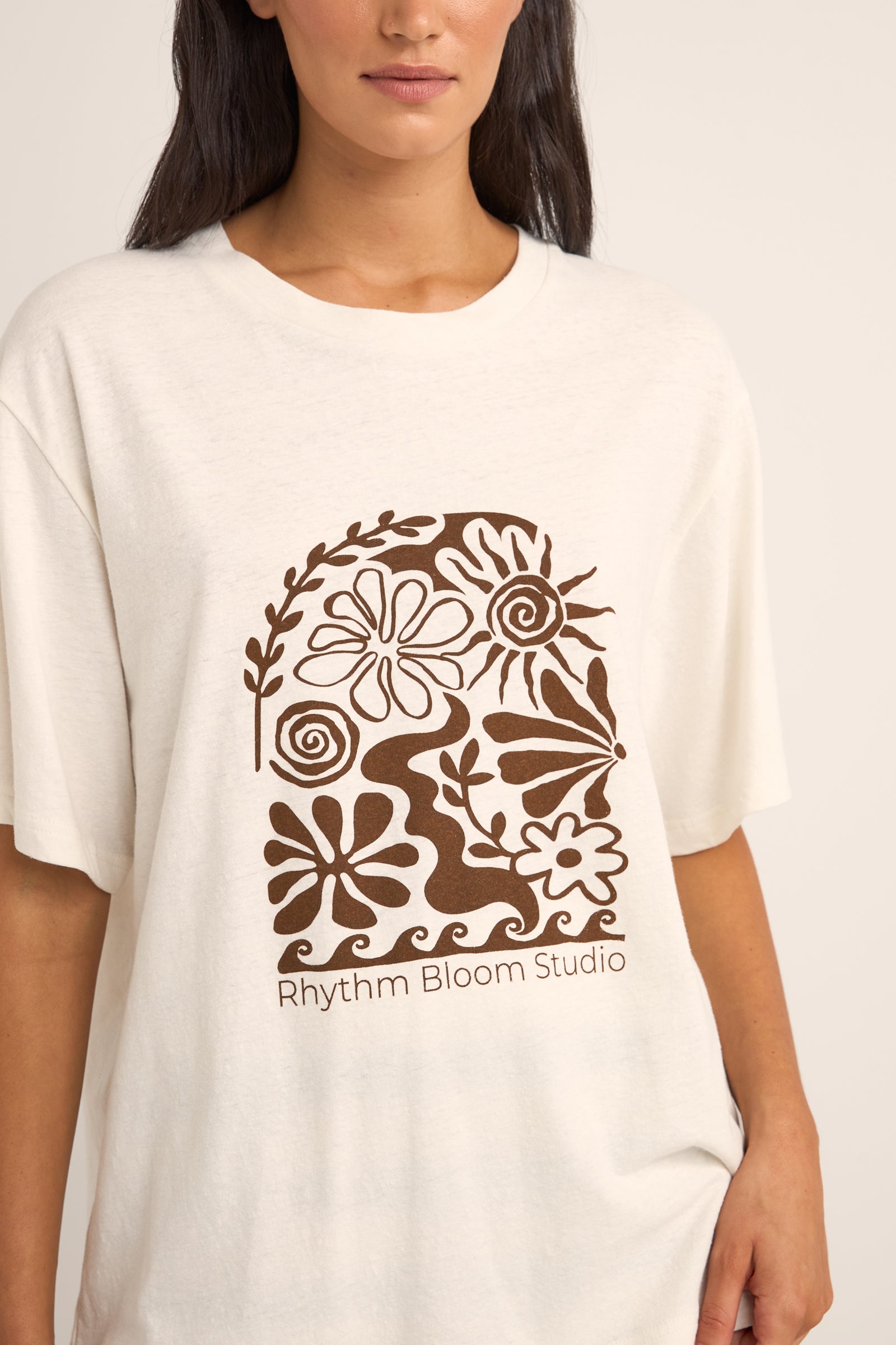 T-Shirt Bloom Studio Ecru Rhythm