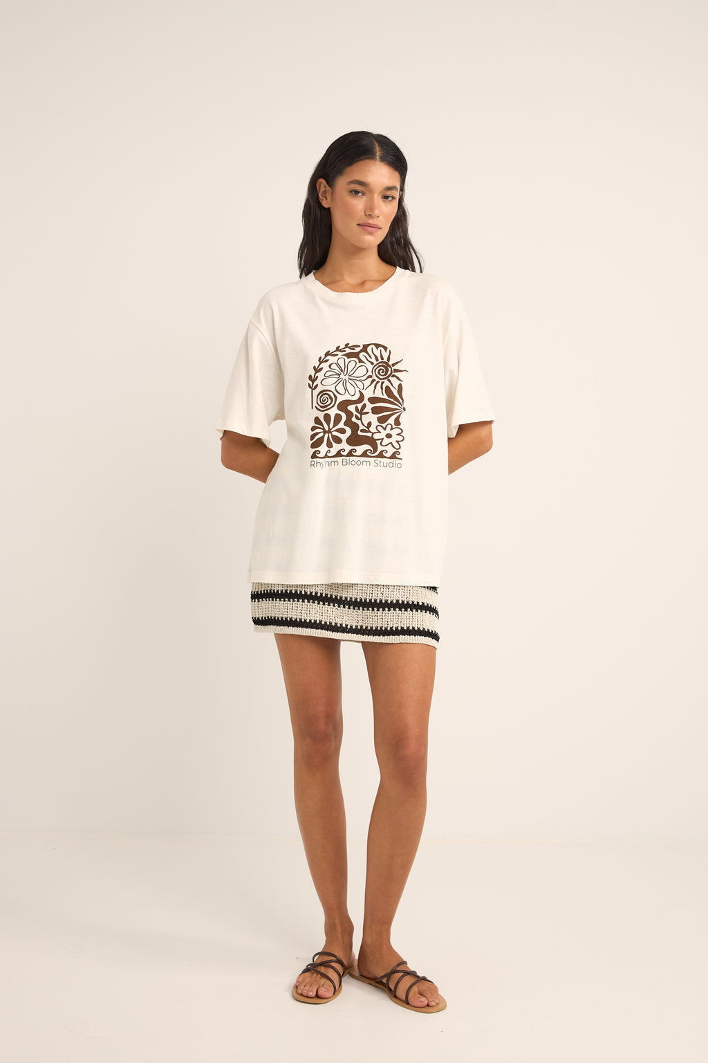T-Shirt Bloom Studio Ecru Rhythm