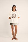 T-Shirt Bloom Studio Ecru Rhythm