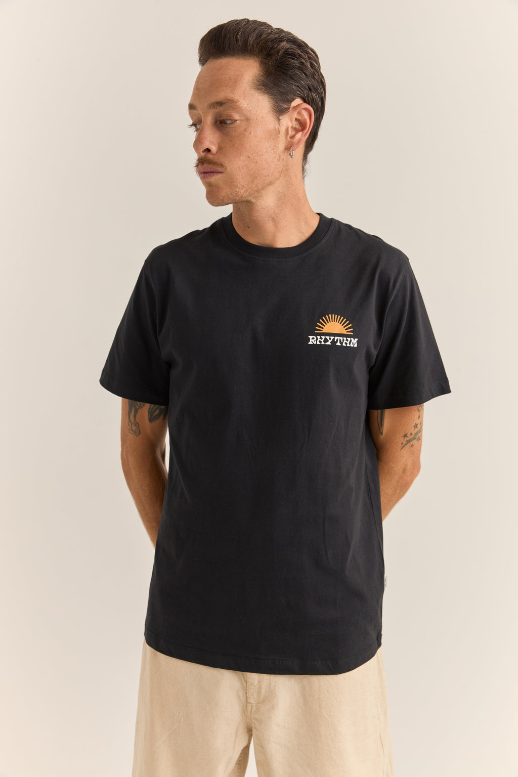Awake Black Rhythm T-Shirt