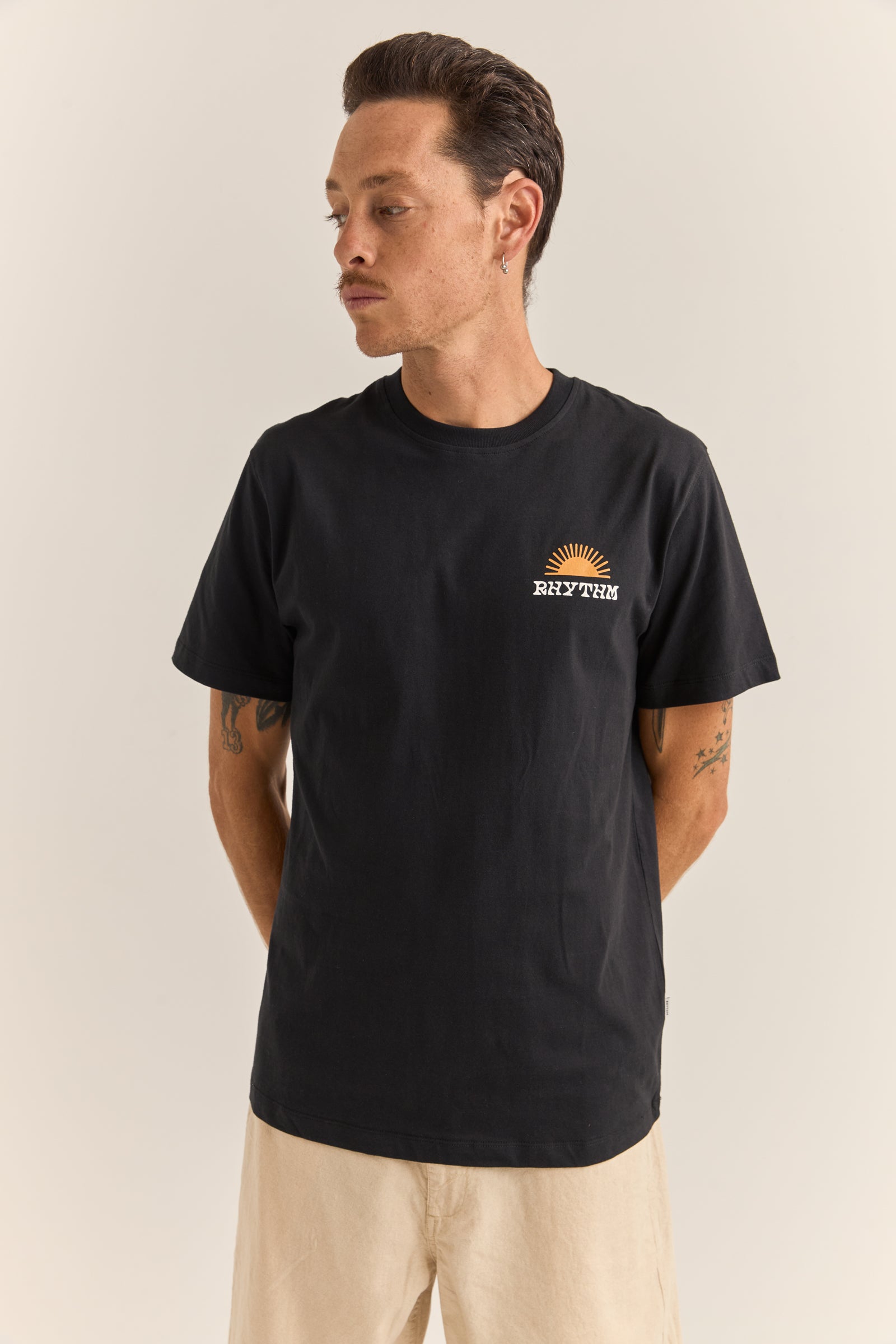 Awake Black Rhythm T-Shirt