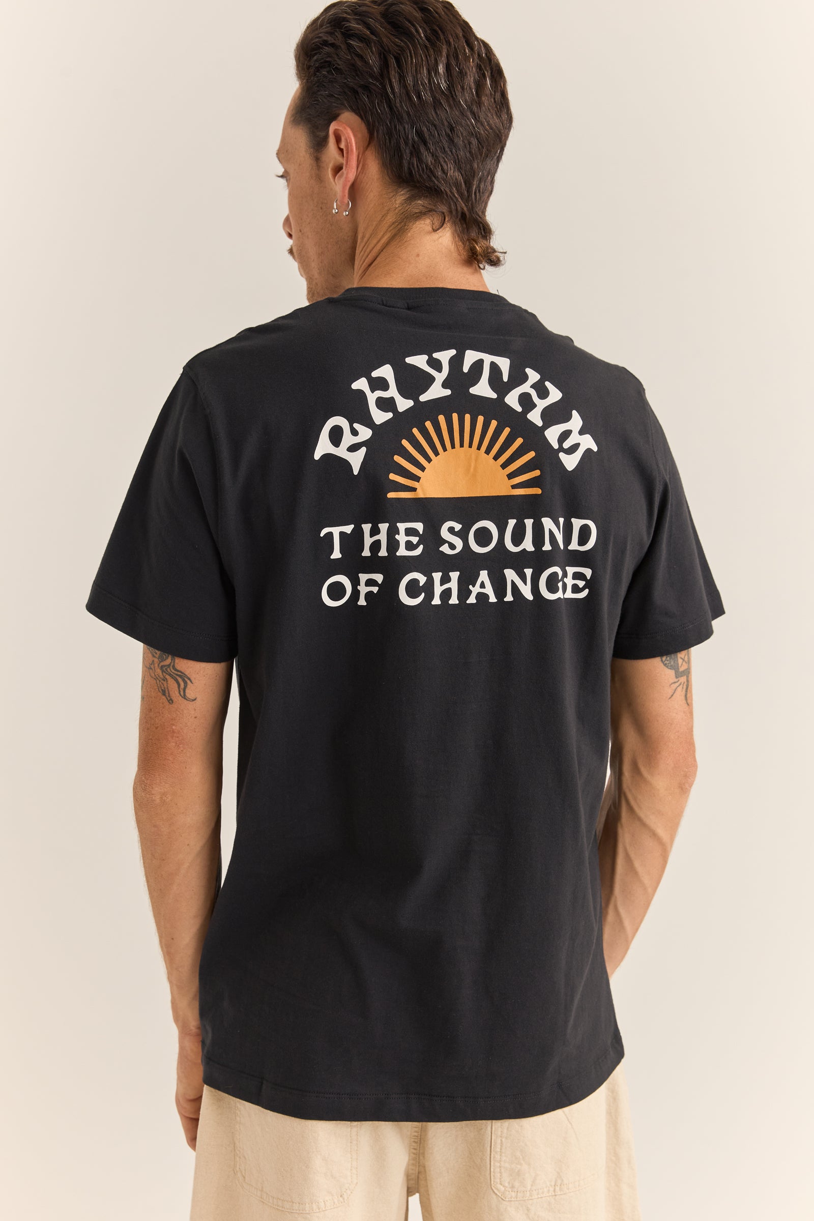 Awake Black Rhythm T-Shirt
