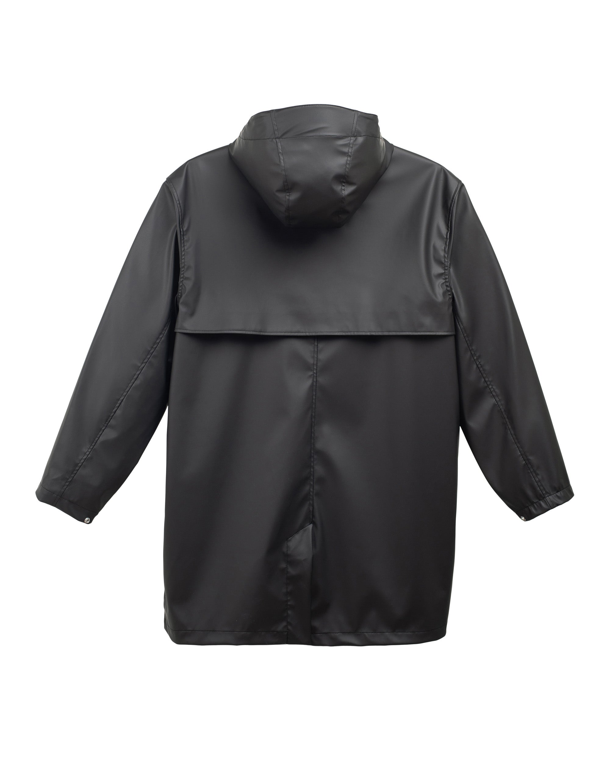 Men's Long Classic Rain Black Herschel Coat