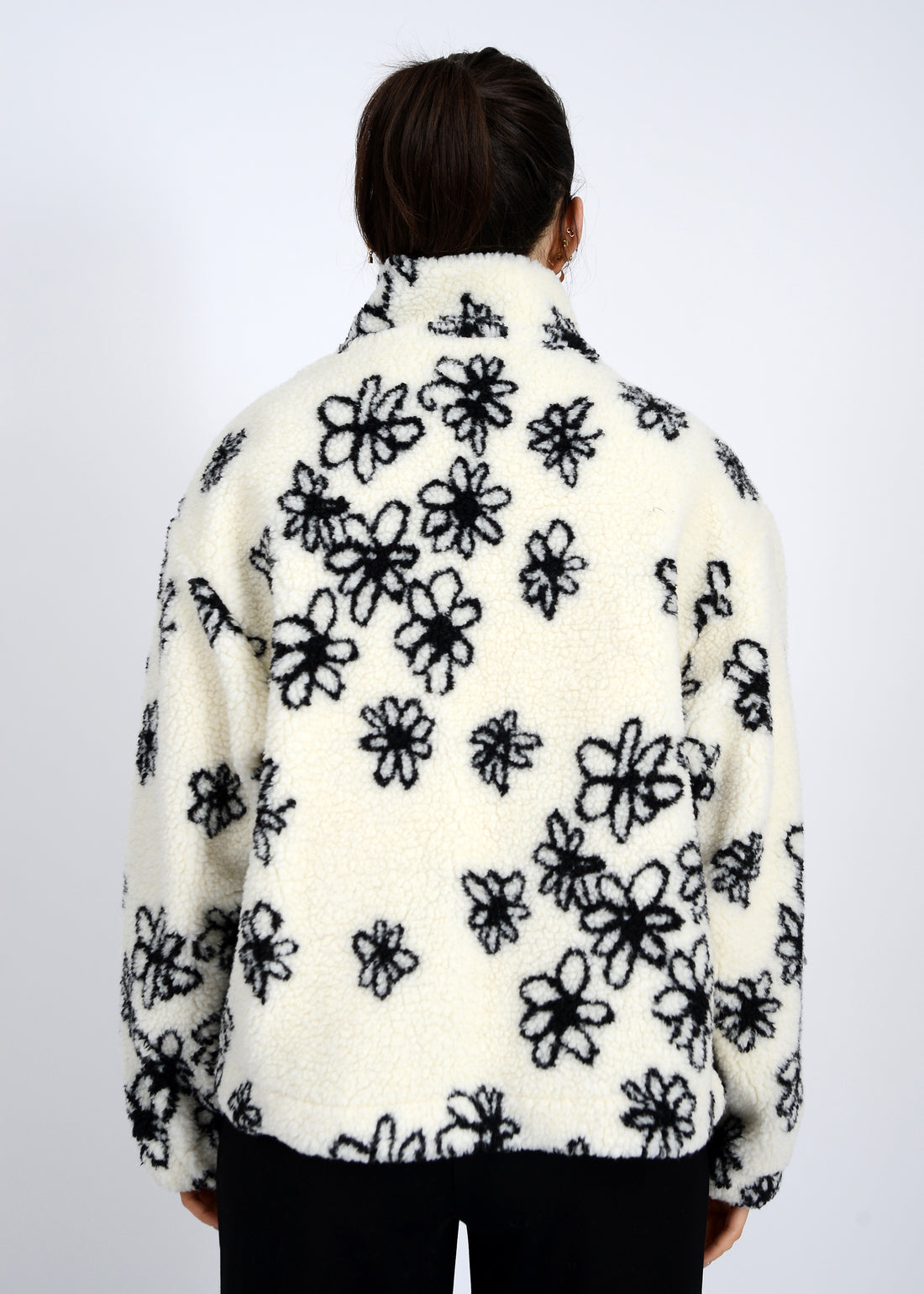 Veste Whistler Sherpa Crème & Noir RD Style