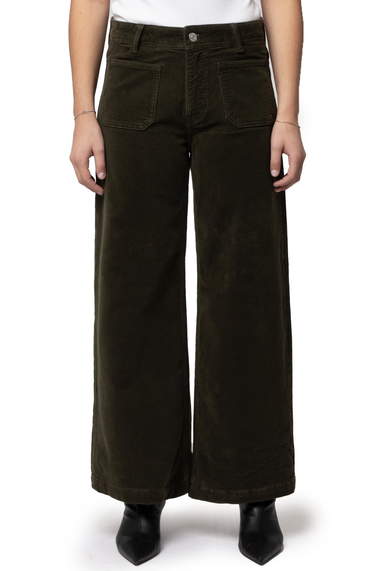 Paloma Marine Dollar Bill Cord Mavi Jeans