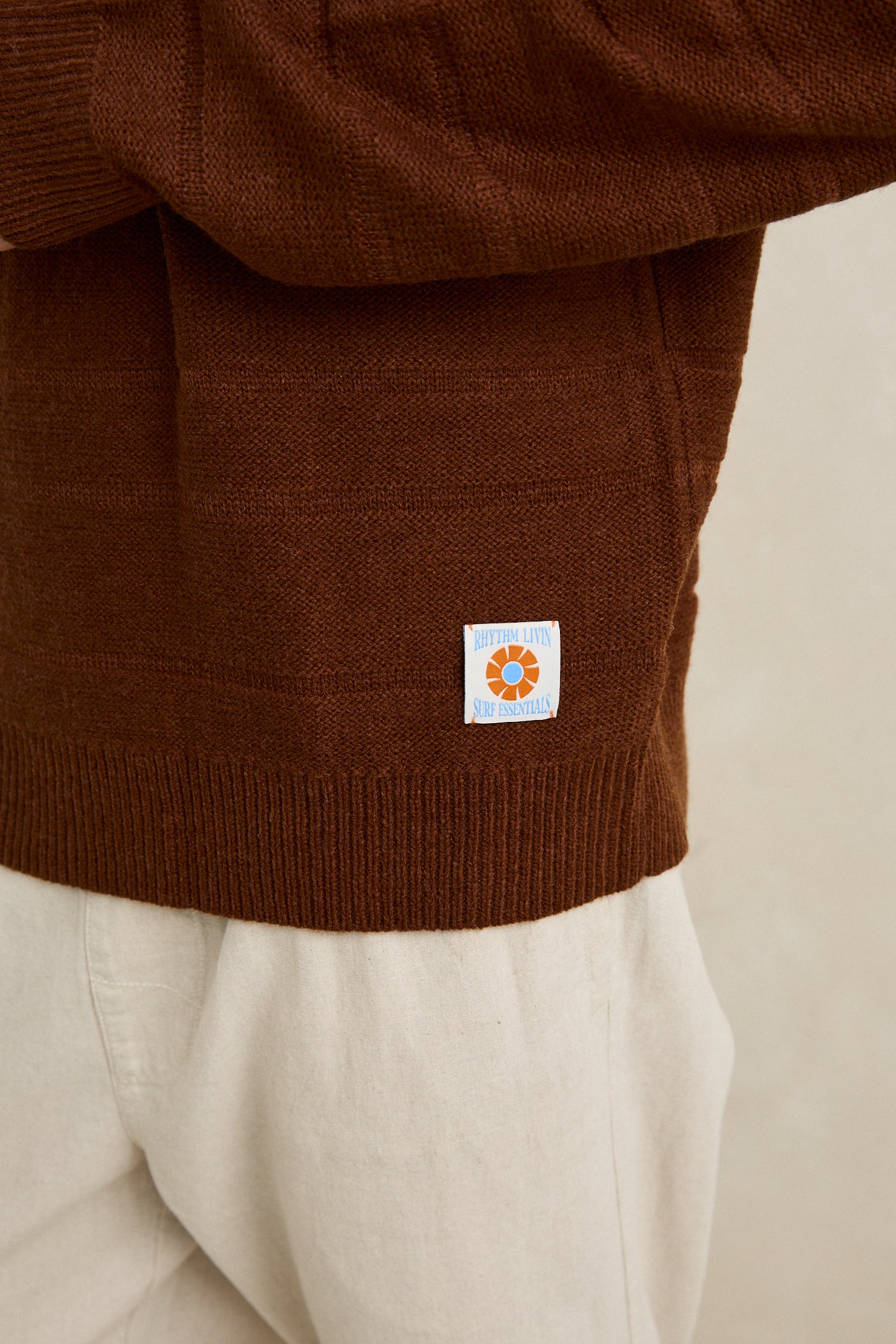Chandail Jackson Knit Brun Caramel Rhythm