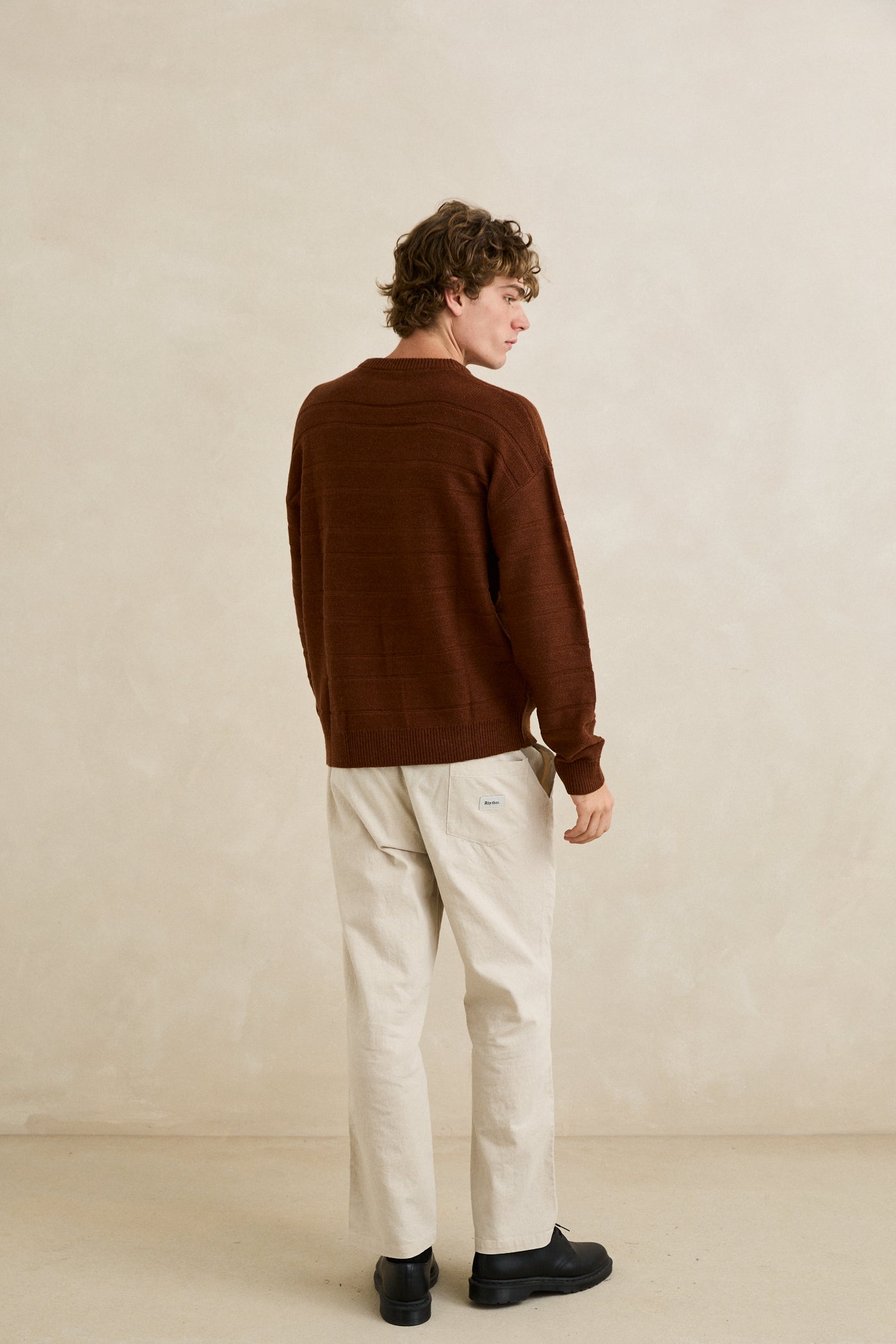 Chandail Jackson Knit Brun Caramel Rhythm